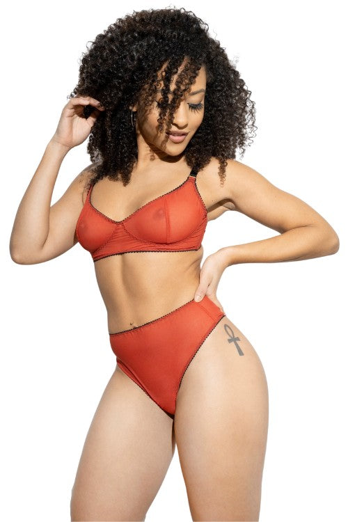 Sustainable mesh lingerie - bras, panties, sets and more