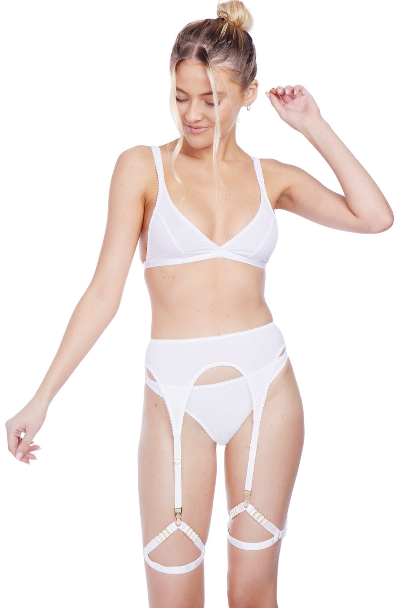 HEARTBREAKER mesh suspender belt | ColieCo HEARTBREAKER mesh suspender belt | ColieCo