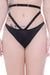 MIDNIGHT mesh strappy thong