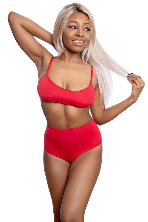 MONDELLO high waist bikini bottoms